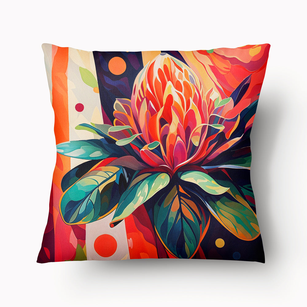 Funda de cojín CARIBE - Duo Zélie Porcelain Rose - 45 cm