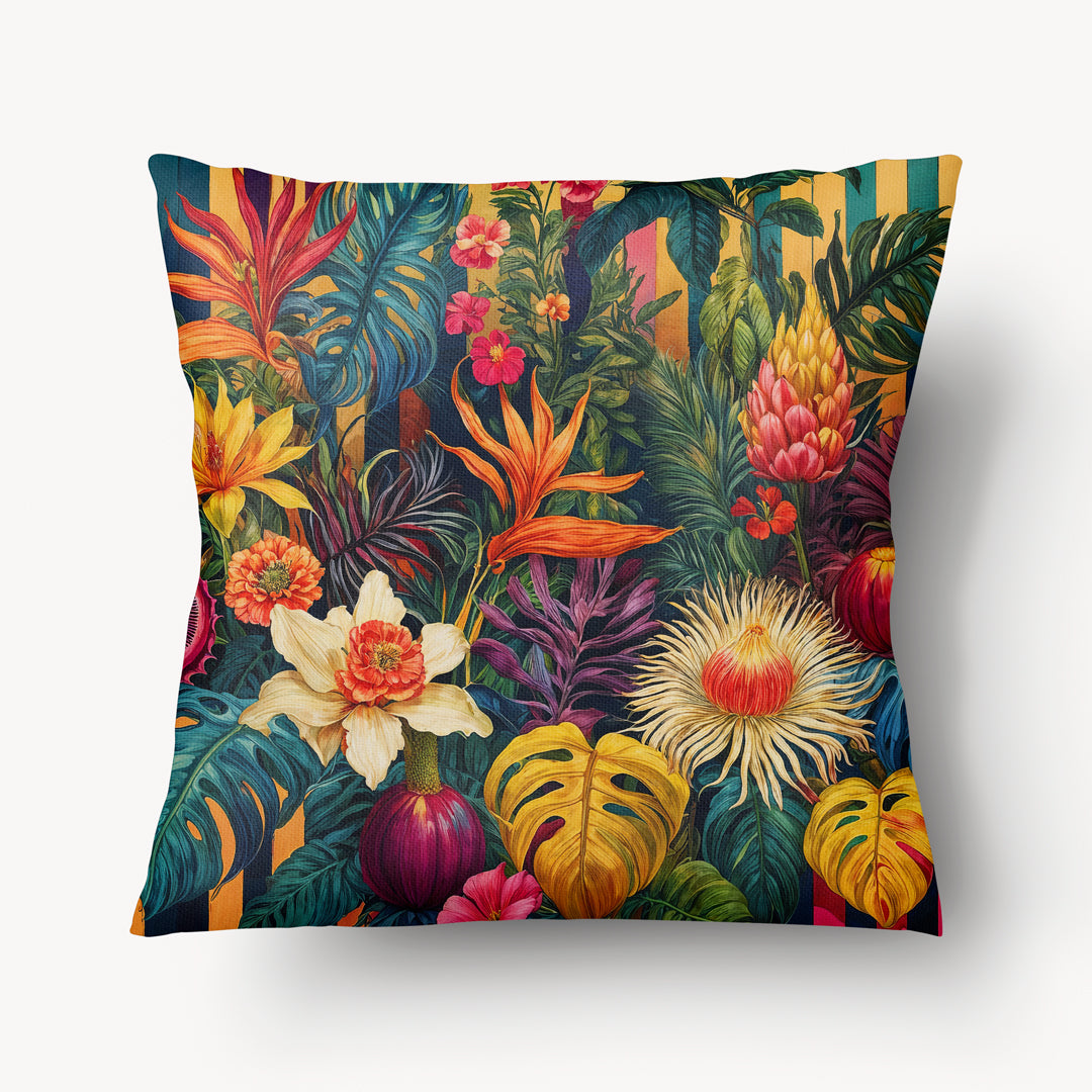 Housse de Coussin CARAÏBE - Jardin Tropical Bel Air Mzelle design