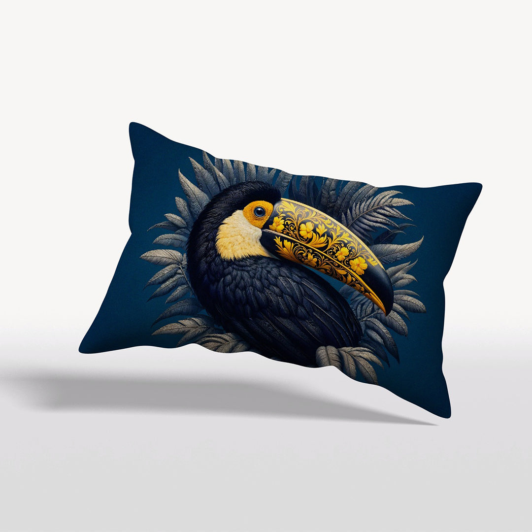 Funda de cojín CARIBE - Toucan Kuros - Rectangular coordinada