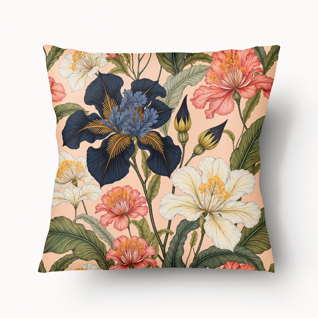 Funda de cojín FLORAL - Duo Le Jardin des Romantiques - 45cm