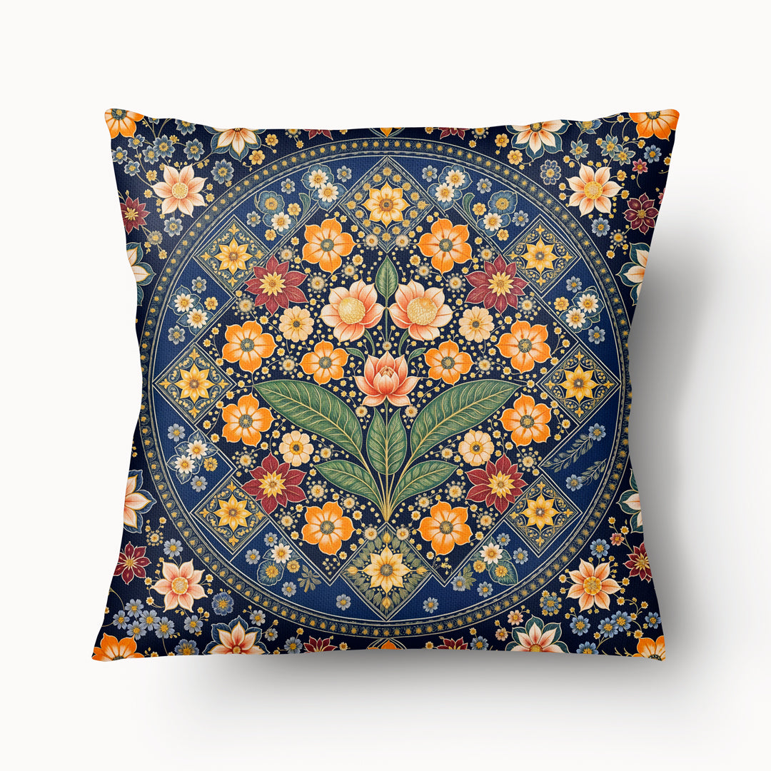 INDIA Cushion Cover - Mumbai Mandala - 45cm