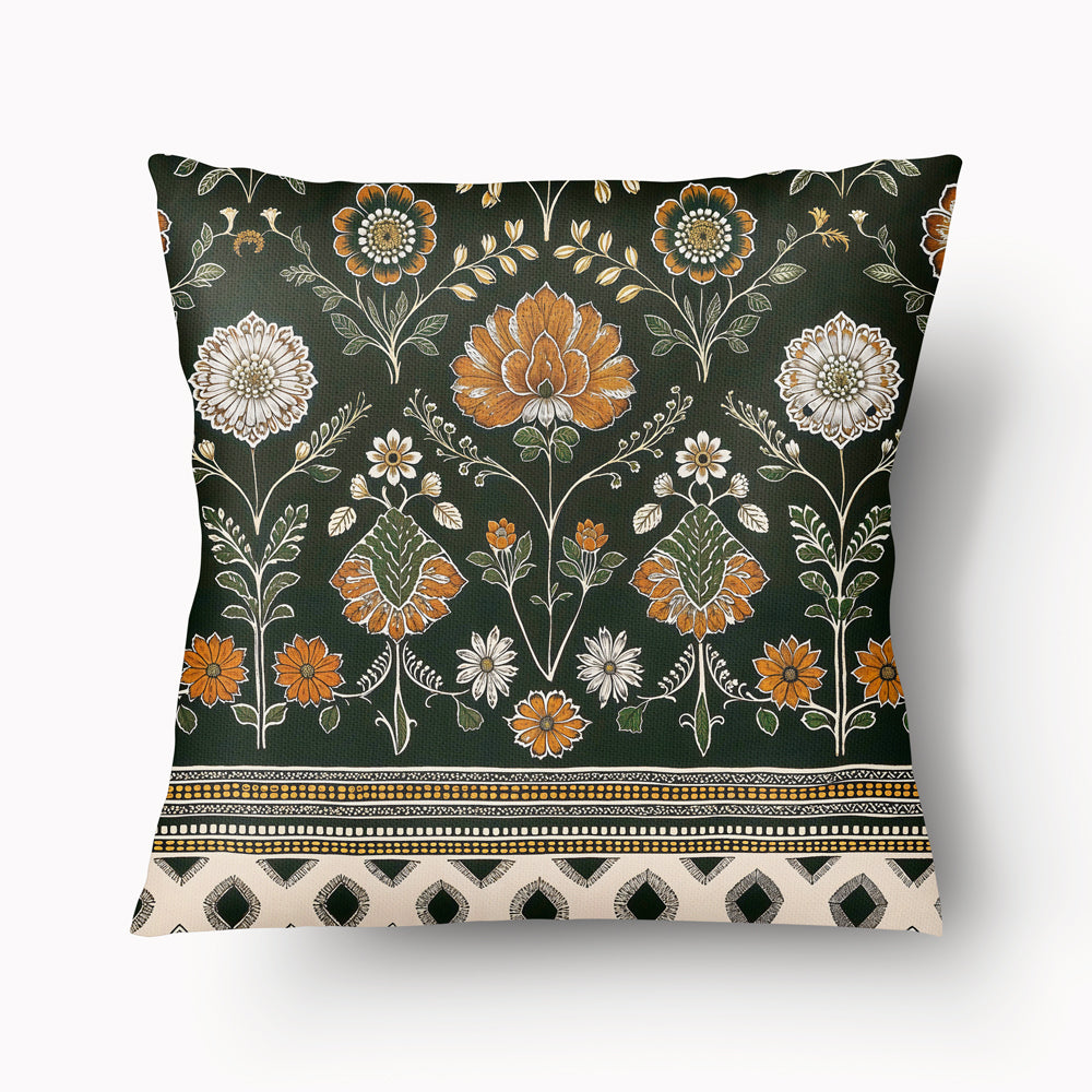 INDIA Cushion Cover - Tamil Tiger Duo - 45 and 55cm