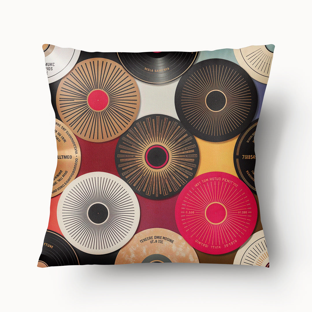 Funda de cojín MUSIC - CD Deluxe - 45 cm