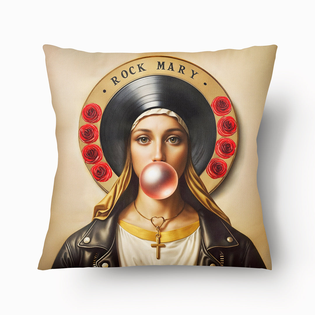 Housse de Coussin POP MARY - Rock Mary Perfecto - 45 et 55cm