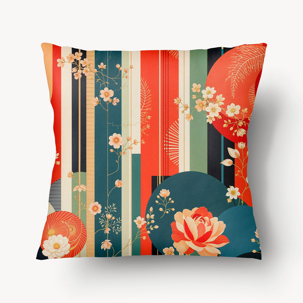 Funda de cojín ASIA - Duo Portrait Fashion Stripes - 45 cm