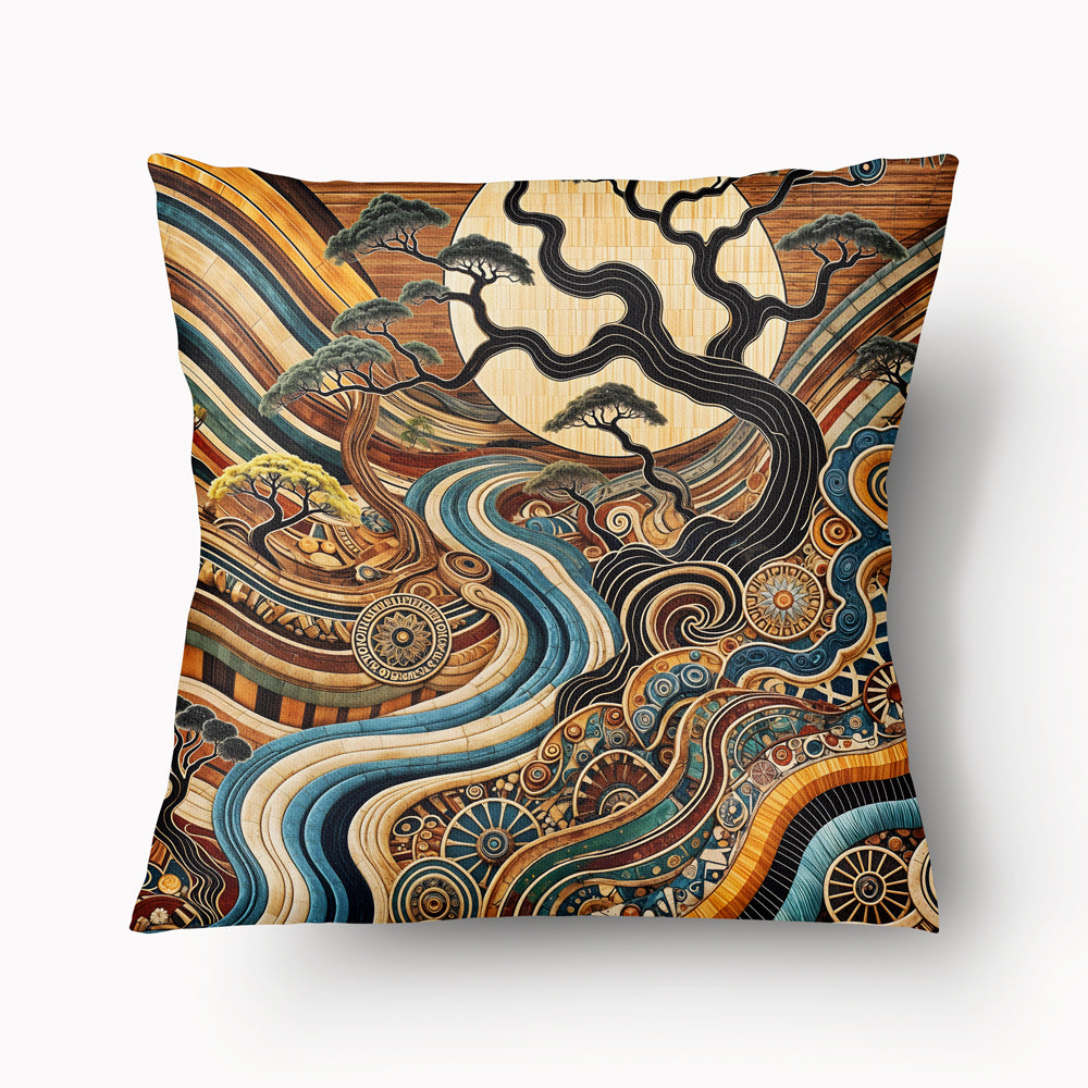 Funda de cojín de gato - Duo Blue Devon Rex - 45 cm