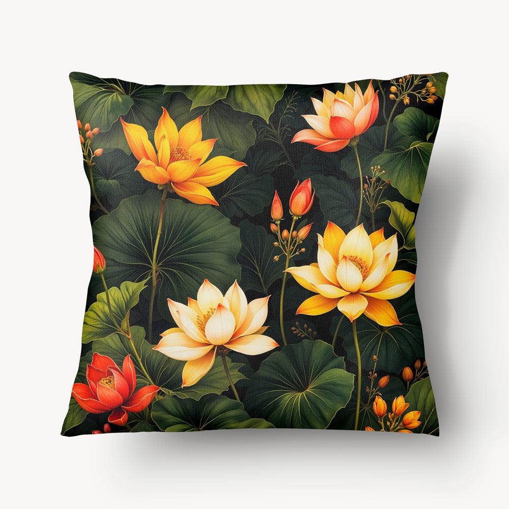 INDIA Cushion Cover - Sacred Cow Duo - 45cm