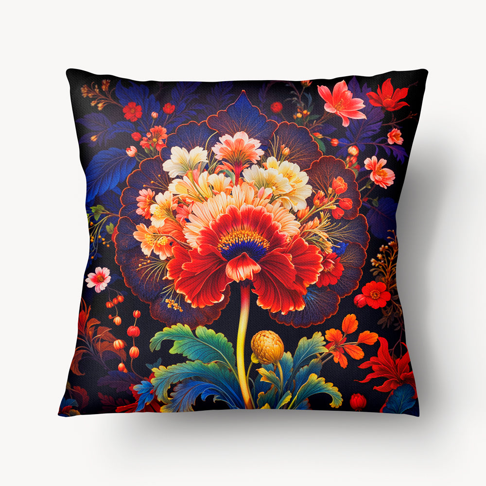 Funda de cojín PÁJAROS - Dúo Barroco Panache - 45 y 55 cm