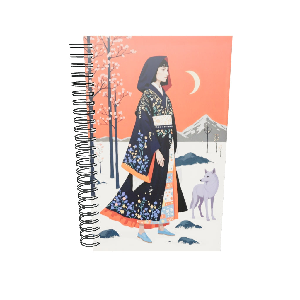 Carnet à spirale A5 - Conte D'hiver Sitka - Duo