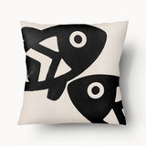 Housse de Coussin CARAÏBE - Roches Gravées Carbet - 45 et 55cm