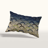 ASIA Cushion Cover - Seigaiha Happiness Rectangular - 50x30cm