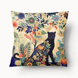 Housse de Coussin BESTIAIRE - Jungle Poétique Assoun - 45cm