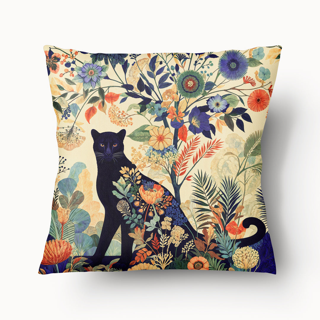 Housse de Coussin BESTIAIRE - Jungle Poétique Assoun - 45cm