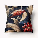 Housse de Coussin CARAÏBE - Duo Toucans Palikur Jungle - 45 et 55cm