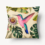Housse de Coussin CARAÏBE - Ti Colibri Passiflore - 45 et 55cm