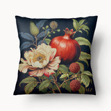 Housse de Coussin FLORAL - Grenade Jardin De Tillières - 45cm