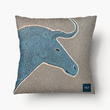 Housse de Coussin GRAPHIQUE - Duo Totem Mozam et Honji - 45cm