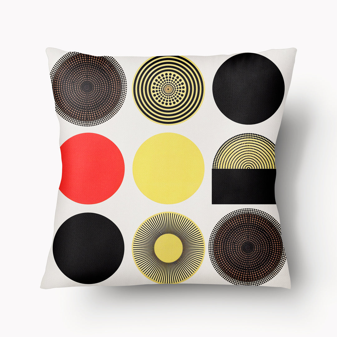 Housse de Coussin GRAPHIQUE - Neo Tribalis 50's Esthétique - 45 et 55cm