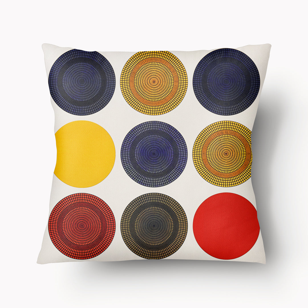 Housse de Coussin GRAPHIQUE - Neo Tribalis Talismans - 45cm