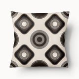 Housse de Coussin GRAPHIQUE - Neo Tribalis Terre Antique - 45 et 55cm