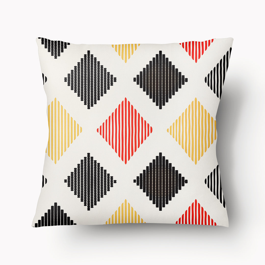 Housse de Coussin GRAPHIQUE - Neo Tribalis Losanges - 45cm