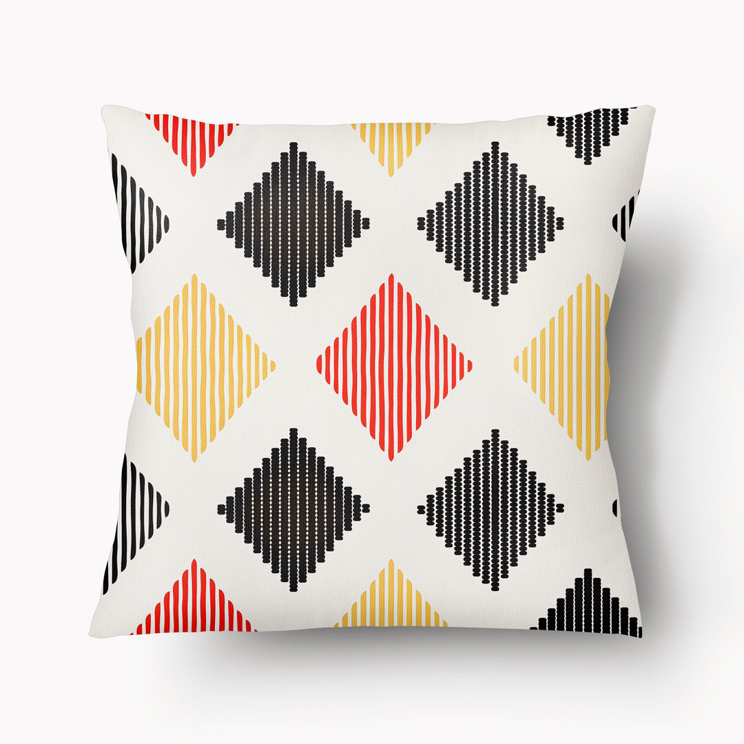 Housse de Coussin GRAPHIQUE - Neo Tribalis Losanges - 45cm