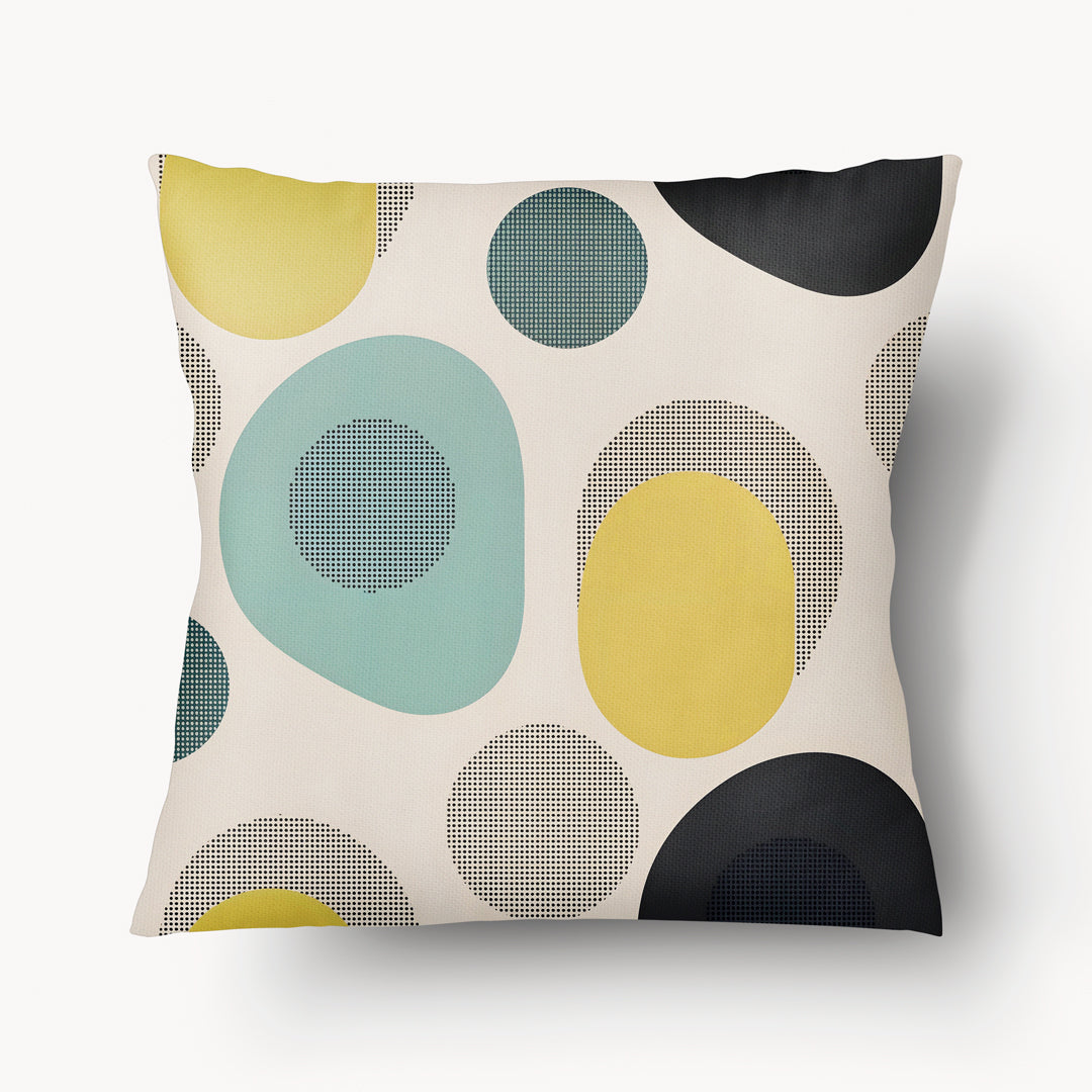 Housse de Coussin GRAPHIQUE - Vintage Géométrique - 45cm