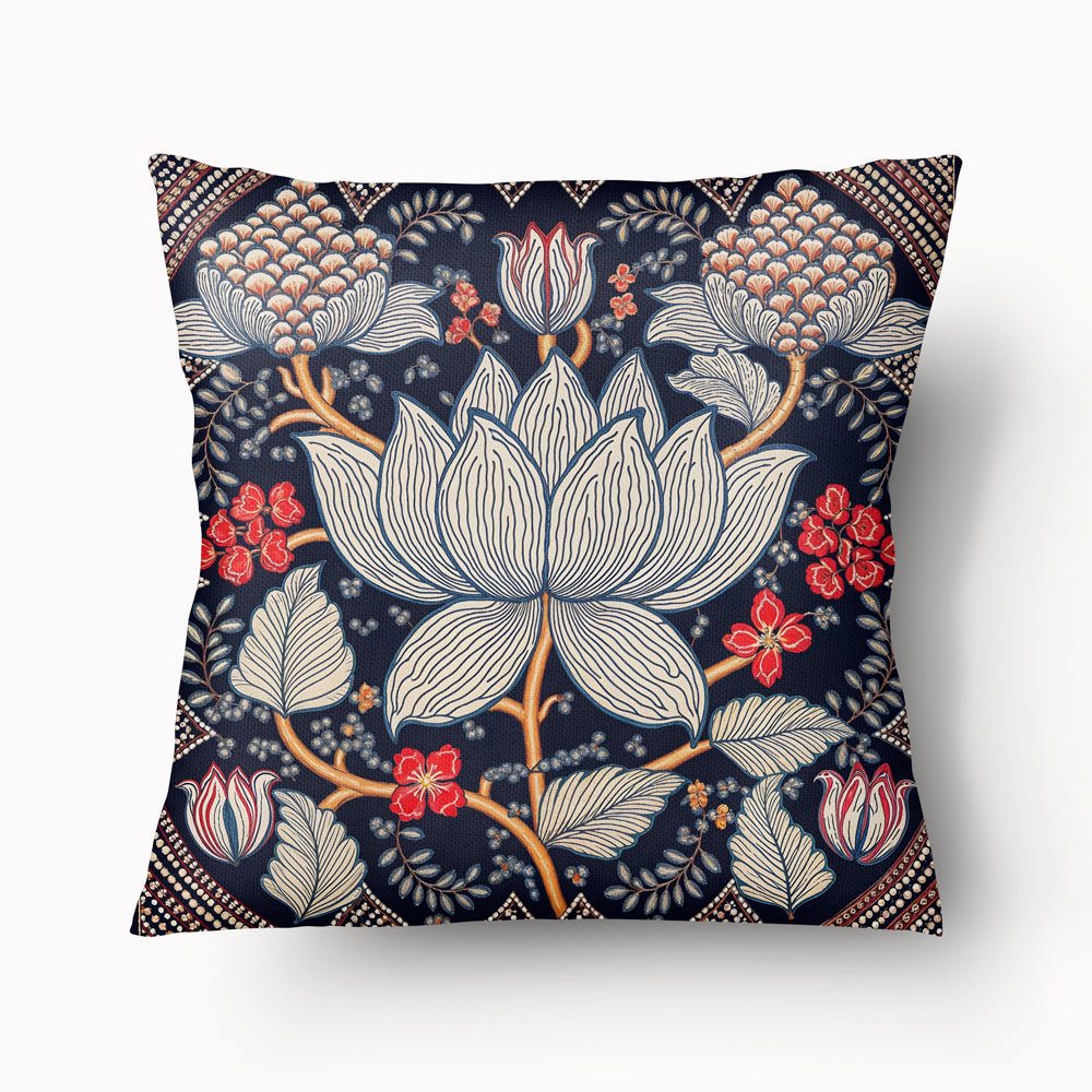 Housse de Coussin INDE - Duo Lotus Namaste