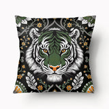 INDIA Cushion Cover - Tamil Tiger Duo - 45 and 55cm