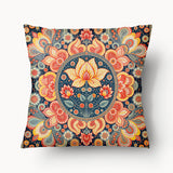 Housse de Coussin INDE - Solo Caméo Lotus Kamala - 45cm