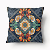 INDIA Cushion Cover - Solo Floral Shekhawati - 45 and 55cm