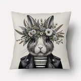 RABBIT Cushion Cover - Solo Maggy B - 45cm