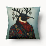 Housse de Coussin NOËL - Grand Pingouin Jarl Eirik - 45cm