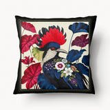 Housse de Coussin OISEAUX - Panache Jardin d'Hestia - 45cm
