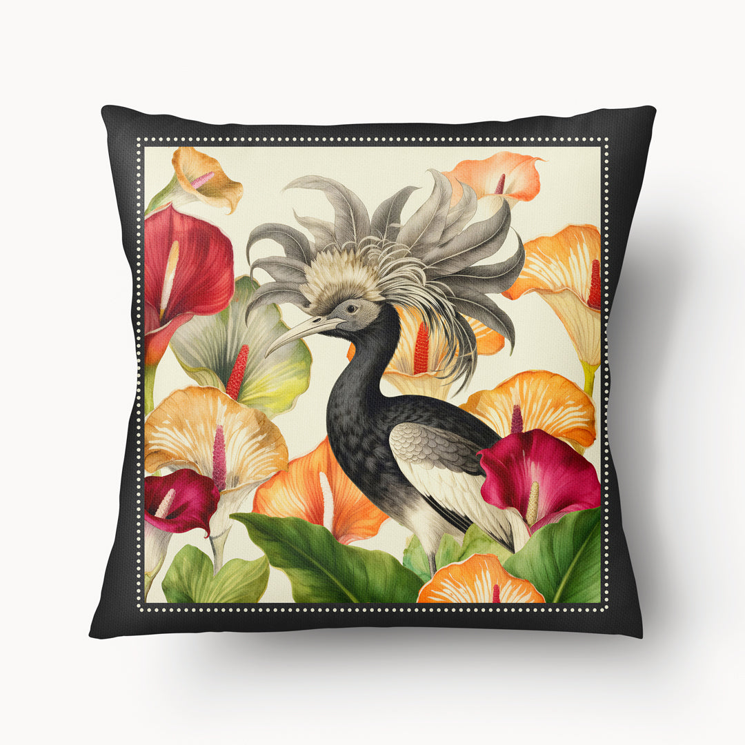 OISEAUX Cushion Cover - Panache in the Arum Garden - 45 and 55cm