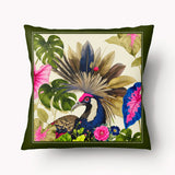 Housse de Coussin OISEAUX - Panache de Villandry - 45 et 55cm