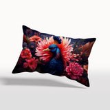 BIRDS Cushion Cover - Solo Aves Blue - Rectangle 50x30cm