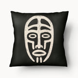TOTEM Cushion Cover - All Over Ségou Mask - 45 and 55cm