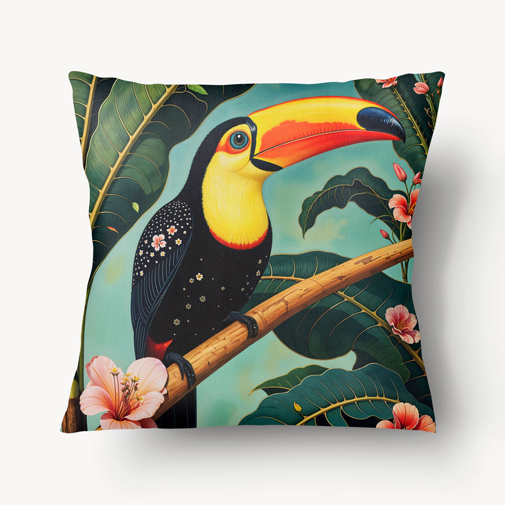 Housse de Coussin CARAÏBE - Solo Toucan