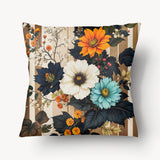 Housse de Coussin FLORAL - Duo Cottage Garden - Carré et Rectangulaire