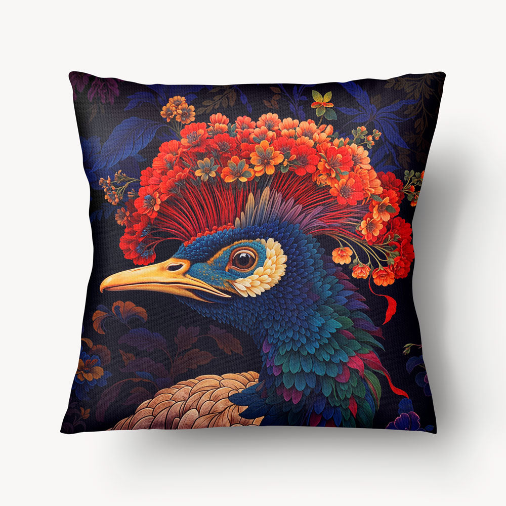 Housse de Coussin OISEAUX - Duo Panache Baroque