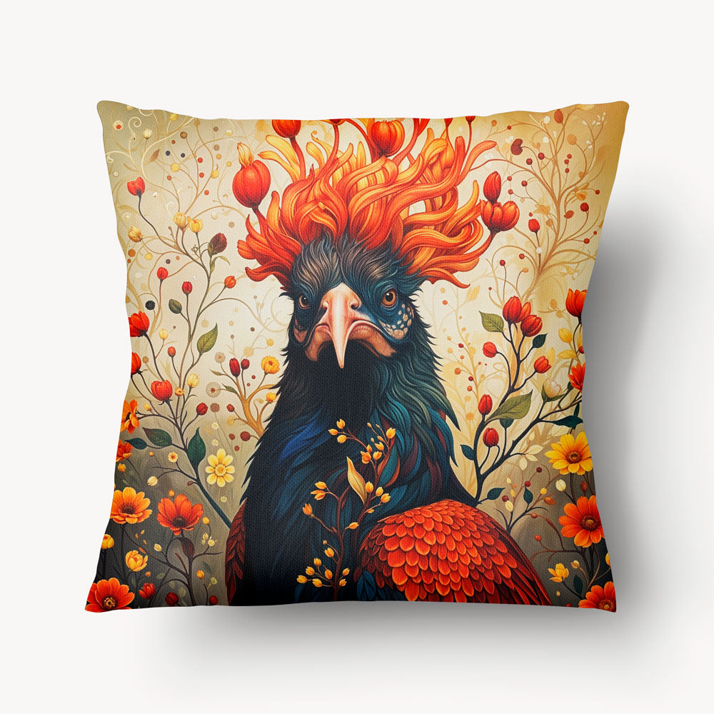 Housse de Coussin OISEAUX - Solo Panache Fantaisie