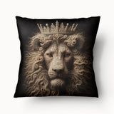 Housse de Coussin LION - Duo Royal Lion Chardon - 45cm