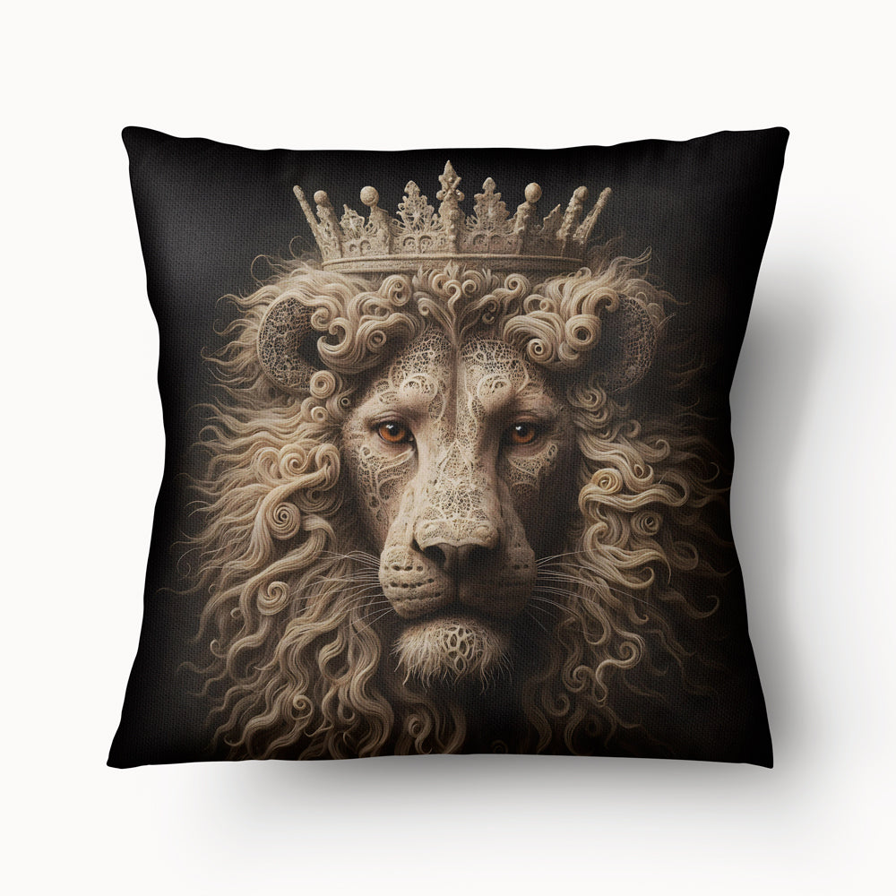 Housse de Coussin LION - Duo Royal Lion Chardon