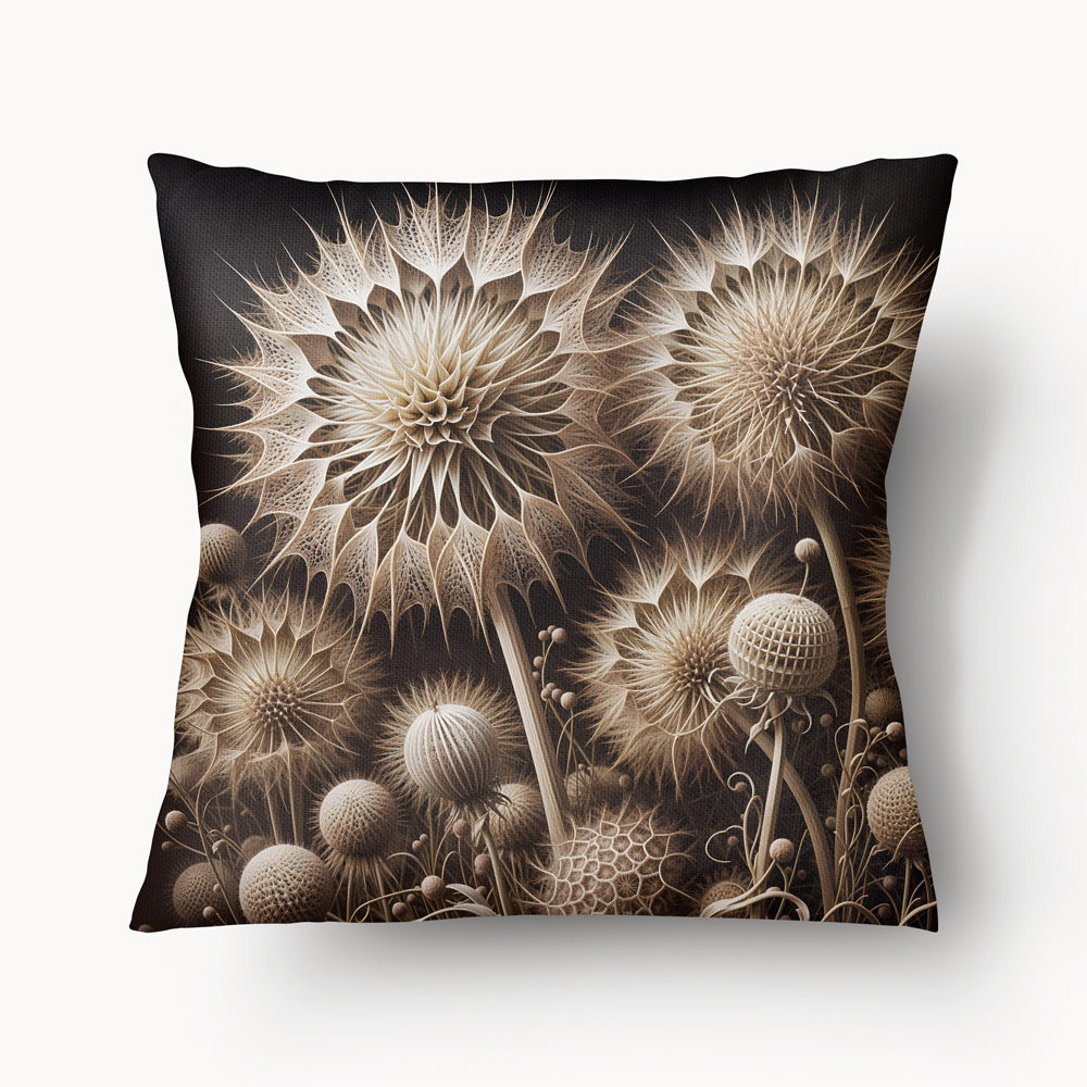 Housse de Coussin BOTANIQUE - Duo Chardons