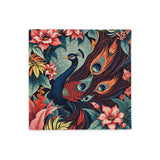 Housse de Coussin INDE - Duo Paon Floral - 45cm