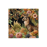 Housse de Coussin BESTIAIRE - Solo Canopée Fantastique Ramage - 45cm