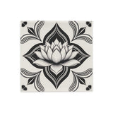 Housse de Coussin INDE - Solo Lotus Royal Anthracite - 45cm