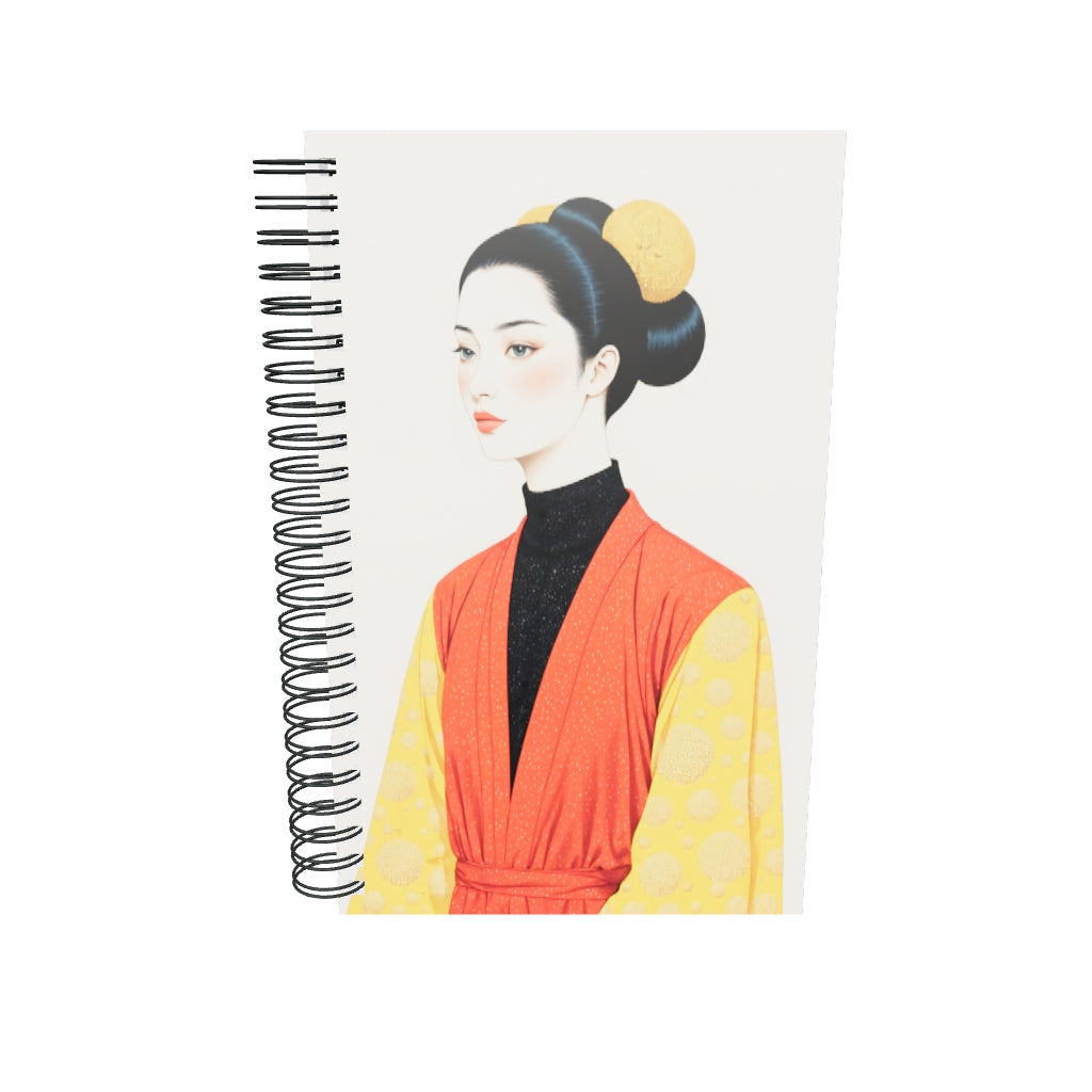 Carnet à spirale A5 - Asia Li-Mei et Bao - Duo
