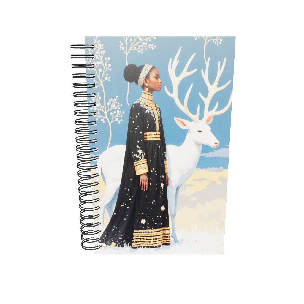 Carnet à spirale A5 - Conte D'hiver Ngezahayo - Solo
